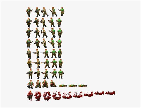 Metal Slug Character Sprites