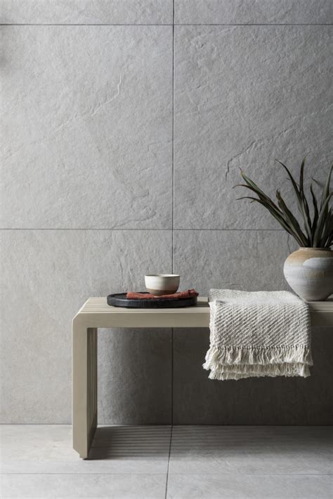 Flint Light Grey Porcelain Tile | Mandarin Stone