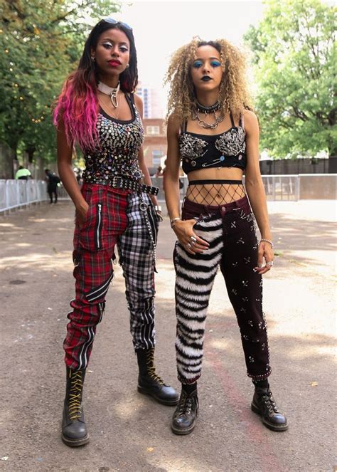 Punk Rock outfits female | Dresses Images 2022