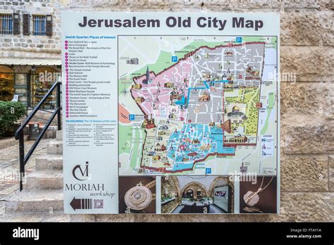 Map Of Jerusalem Old City - Maping Resources