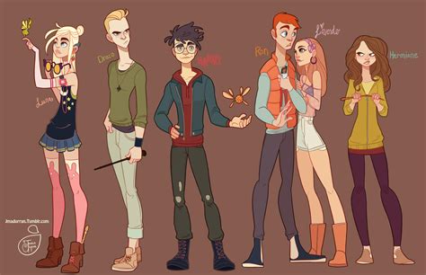 Harry Potter Crew Fan Art by MeoMai on DeviantArt