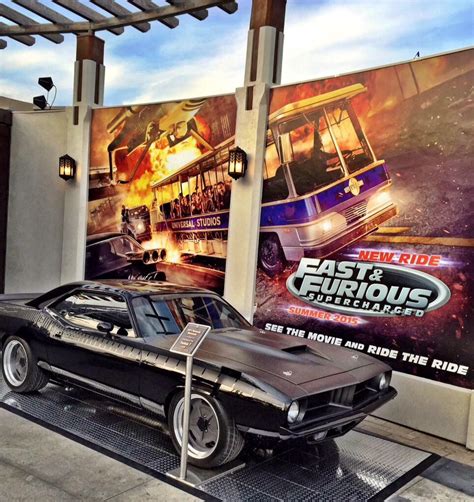 fast and furious cars at universal studios - casie-groshong