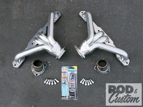 Exhaust System Install - Rod & Custom Magazine