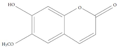 Chemical structure of scopoletin. | Download Scientific Diagram