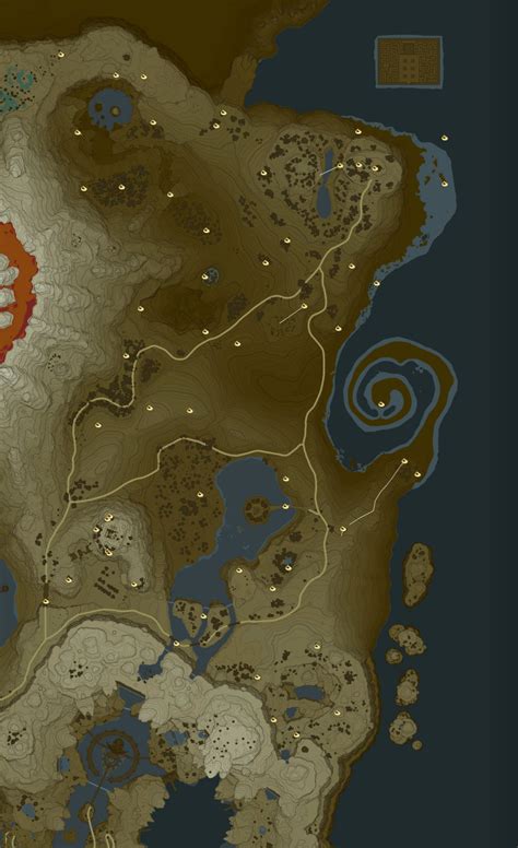 Botw Korok Seed Map – Map Of The Usa With State Names