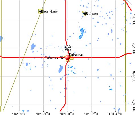 Tahoka, Texas (TX 79373) profile: population, maps, real estate, averages, homes, statistics ...