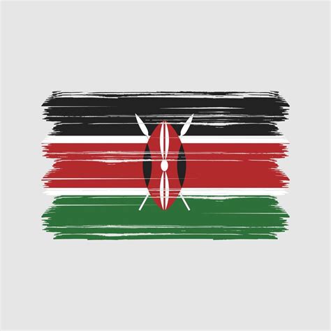 Kenya Flag Vector. National Flag 11246395 Vector Art at Vecteezy