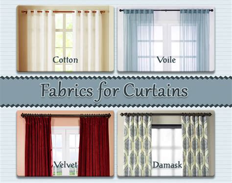 Choose the Right Curtains Materials for your Home!