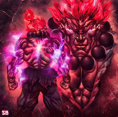 ArtStation - Akuma - Street Fighter