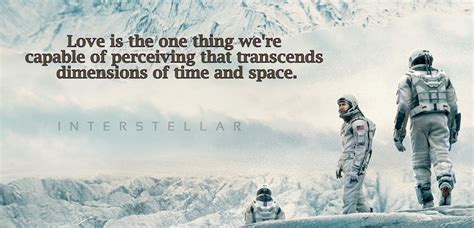 Interstellar Quote Love : Quotes From Movie Interstellar - Wallpaper Image Photo - Love is the ...