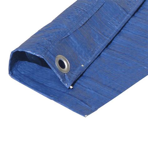 12' x 24' Regular Duty Utility Blue Tarp (Actual Size 11'6" X 23'6")