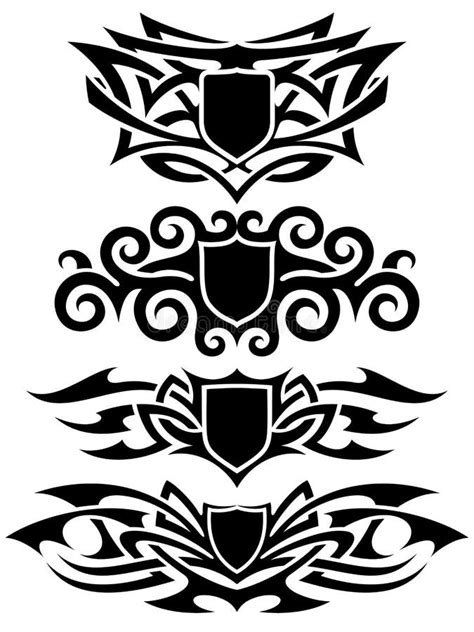 Taniwha tattoo design stock vector. Illustration of polynesian - 23236047