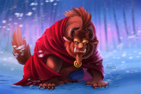 Download Disney Beast (Beauty And The Beast) Beauty And The Beast (1991) Movie HD Wallpaper by ...