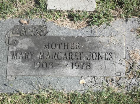 Mary Margaret Jones (1905-1978) - Find a Grave Memorial