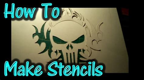 Airbrush Stencils - DIY - Make your own at home! | Free stencils, Airbrush art, Air brush painting