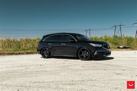 Black on Black Mean Acura MDX Enhanced with Crystal Clear Headlights | Acura mdx, Acura, Headlights