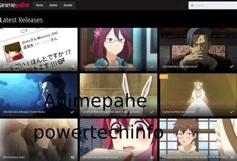 Animepahe - watch and rate anime online