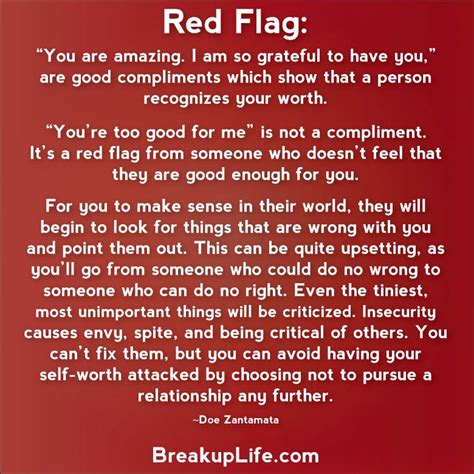 Red Flag Relationship Quotes. QuotesGram