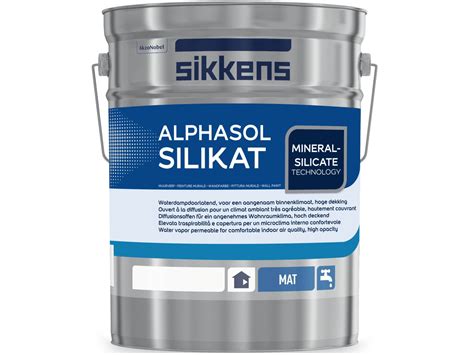 Anti-Schimmel-Farbe ALPHASOL SILIKAT Linie Alpha By Sikkens