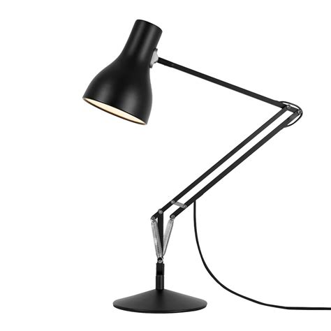 Anglepoise Type 75 desk lamp, jet black | Pre-used design | Franckly