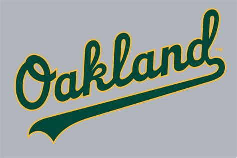 Oakland Athletics Logo - Jersey Logo - American League (AL) - Chris Creamer's Sports Logos Page ...