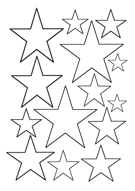 csillag sablon - Google keresés | Easy paper crafts diy, Star template printable, Star coloring ...