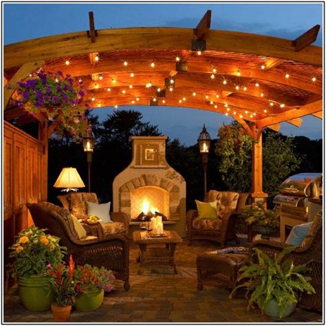 Best Outdoor Patio String Lights - Patios : Home Decorating Ideas # ...