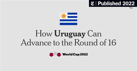 How Uruguay Can Advance to the Next Round of the World Cup - The New ...