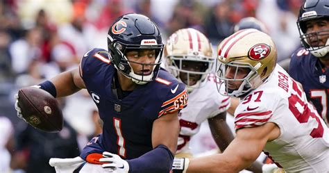 Bears Fans Celebrate Justin Fields' Strong Performance in Win vs. 49ers | News, Scores ...