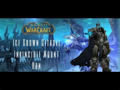 Solo Invincible Mount Farming Icecrown Citadel Bosses / No Commentary ...