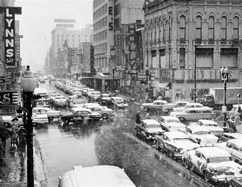 Old photos show Houston snow in 1895, 1958, 1960