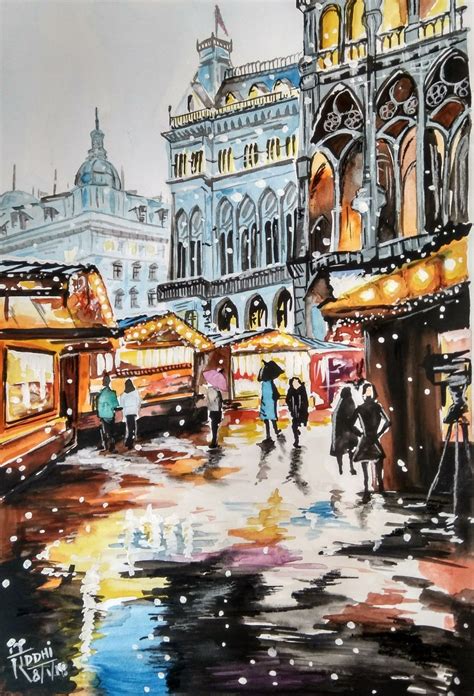 Vienna, Austria | City scene, Amazing art, Painting