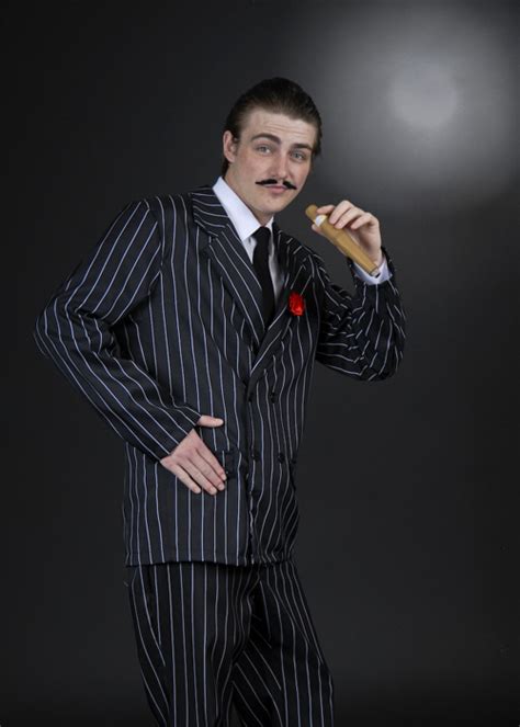 Mens Halloween Gomez Addams Style Costume Adult Gomez Addams Halloween Costume