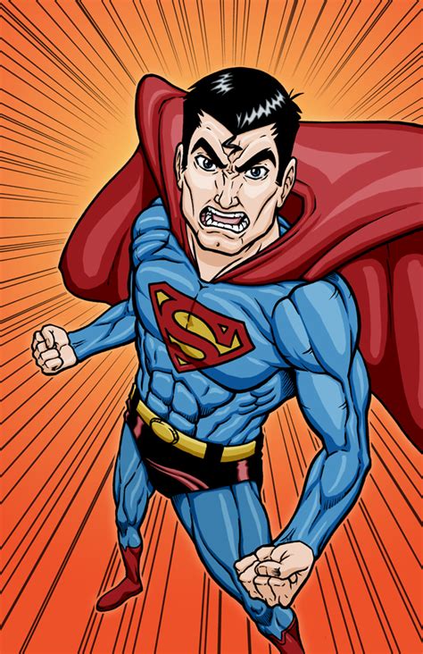 Angry Superman by Godsartist on DeviantArt