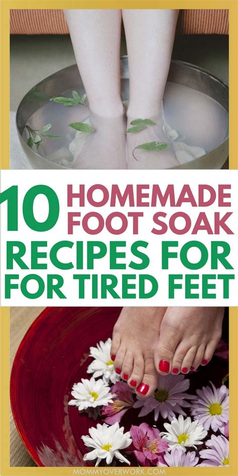 10 EASY-TO-MAKE Homemade Foot Soak Recipes