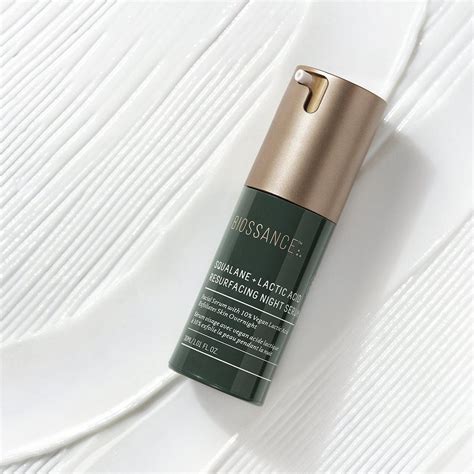 Biossance Squalane + Lactic Acid Resurfacing Night Serum