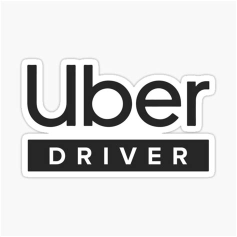 "Uber Classic Pickup Driver Logo Icon Unofficial Uniform" Sticker for Sale by dejacdesignco ...