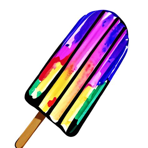 Rainbow Popsicle · Creative Fabrica