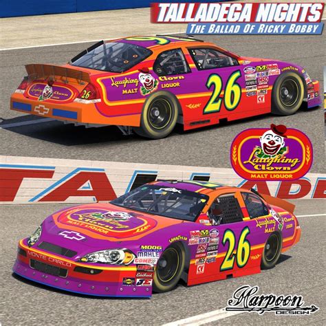 Laughing Clown Malt Liquor Talladega Nights | Hot rods cars, Talladega ...