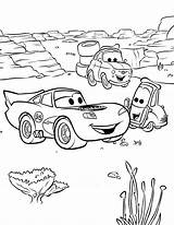 Cars 1 Coloring Pages sketch template