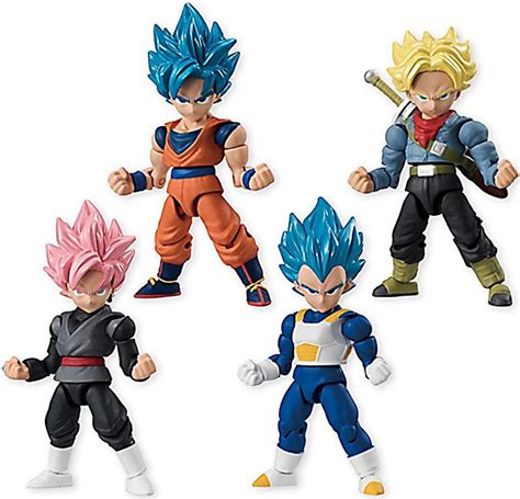 Dragon Ball Z Dragon Ball Super 66 Action Trunks, Goku, Vegeta Goku ...