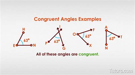 Congruent Angles Definition Examples (Video), 43% OFF