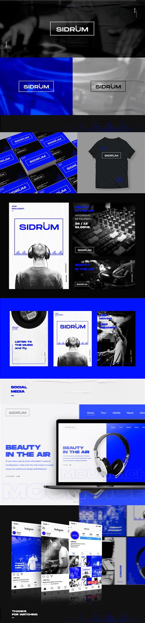 Branding - Electro Music on Behance