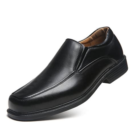 Men's Wide Width Oxford Shoes Wide-3-Black | La Milano Mens Shoes