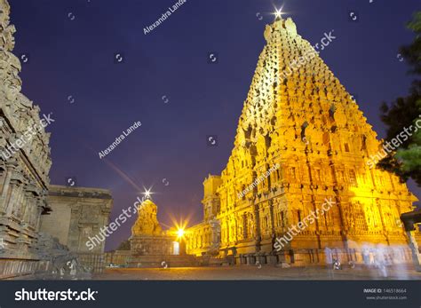 Thanjavur Brihadeeswarar Temple Night One World Stock Photo 146518664 | Shutterstock