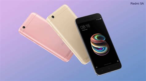 Xiaomi Redmi 5A with Snapdragon 425 and 3000mAh Battery Launched in ...