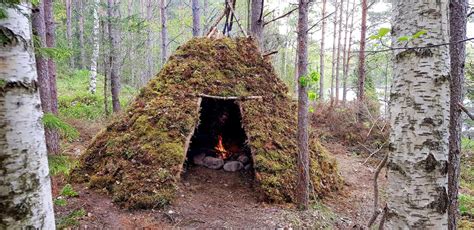 Just came home from an awesome camping trip in this Teepee/Wikiup ...