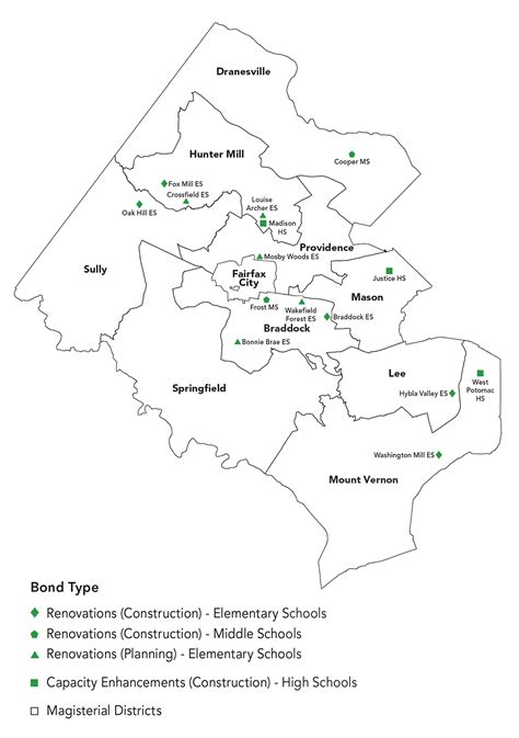 District Fairfax County Map