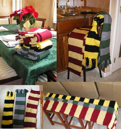 Harry Potter Scarves by EmpressFunk on DeviantArt