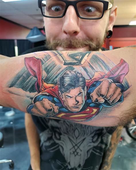 Superman Tattoo Drawing